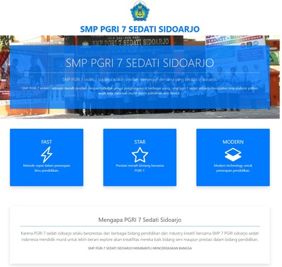 Pembuatan website company profile modern terbaru mewah elegan